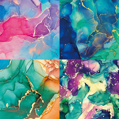 Dreamy Cardstock Paper Pad | 24 Sheets Single-Sided Decorative Craft Paper for DIY Projects