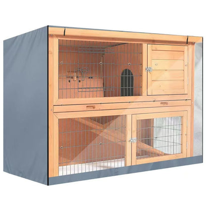 Heavy-Duty Rabbit Cover,Durable Oxford Fabric Rabbit Cover -All-Season Effective Protection,Scratch-Resistant Pet Cage Protector