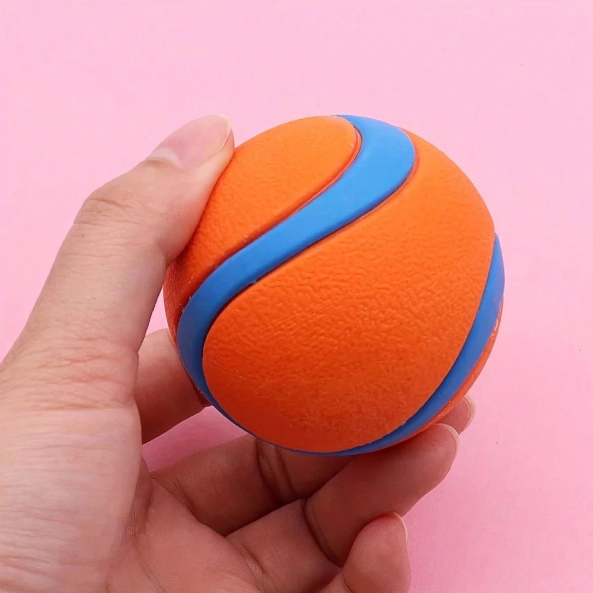 Interactive Rubber Bouncy Dog Ball Toy for Training and Relieve Boredom Dog Chewing Toy for Cleaning Teeth Pet Toys for All Dogs