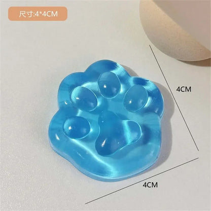 Mini Cat Paw Squeeze Toy | Silicone Pinch Decompression Toy