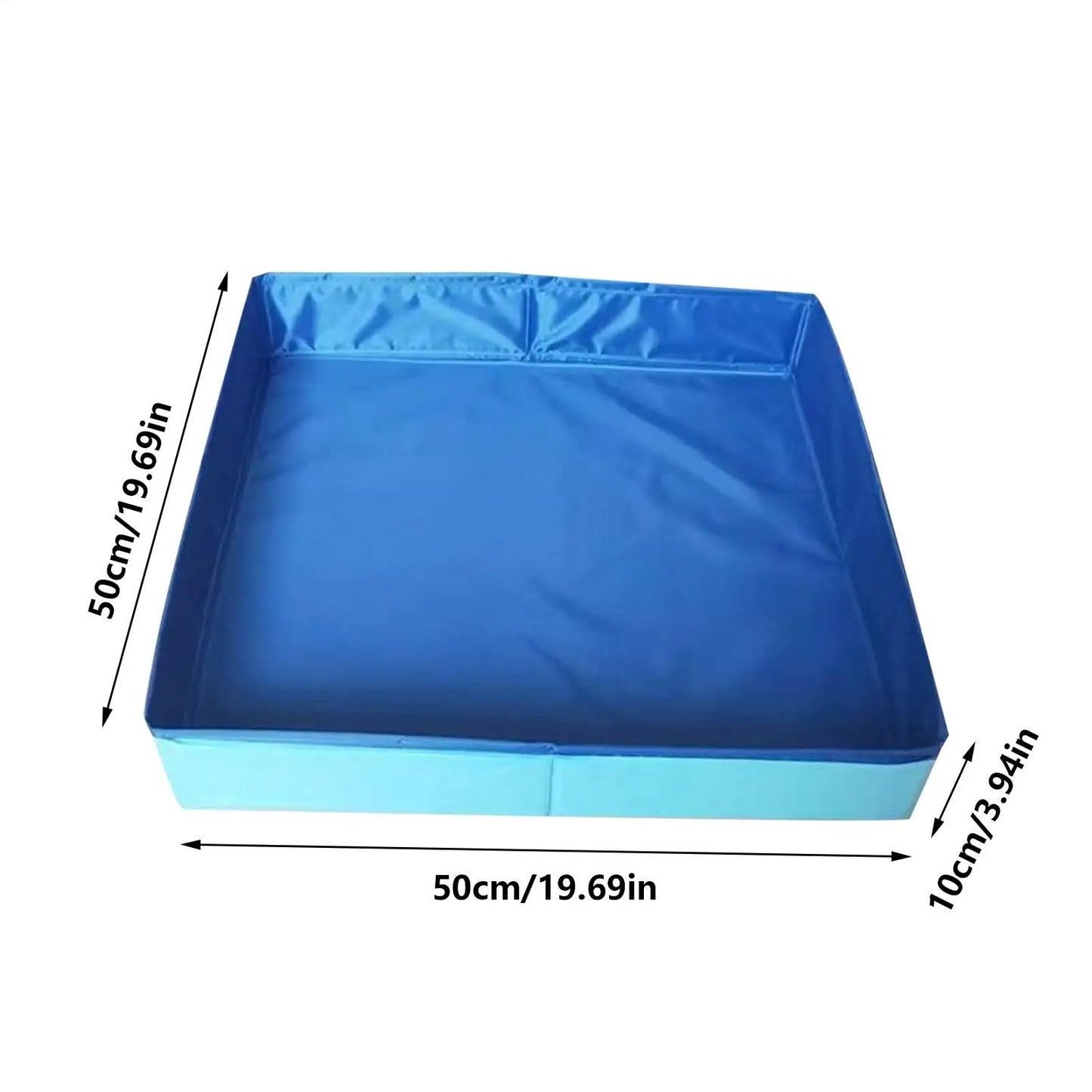 Pet Bath Pool PVC Foldable Wading Pool For Dog Anti-Slip Non-Inflatable Pet Puppy Bathing Tub For Small Puppy Cats Other Animals