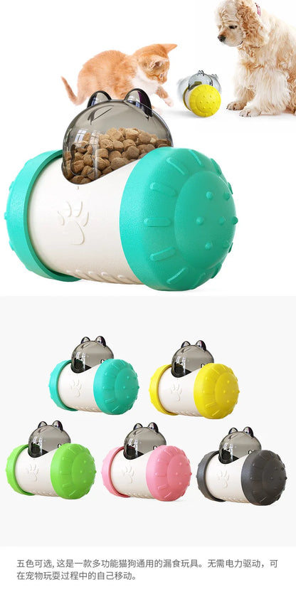 Pet supplies: balance car, wobbler, food dispenser, dog toy