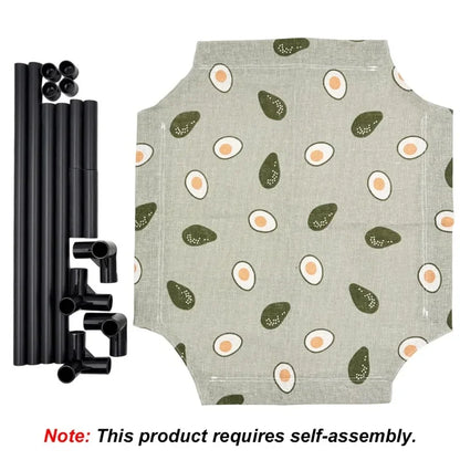 1PC Elevated Pet Bed Raised Small Animal Bed Breathable Washable Cooling Sleep Mat for Rabbit Hamster Cat Puppy Indoor Bed House