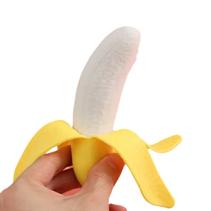 Fruit Squishy Stress Balls | Slow Rising Banana Fidget Toy