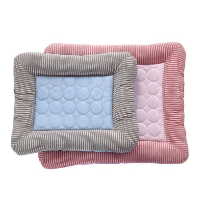 Cooling Pet Bed For Dogs Cats Ice Silk Material Cool Mat Soft Pet Blanket for Summer Sleeping Breathable Cat Sofa Supplies
