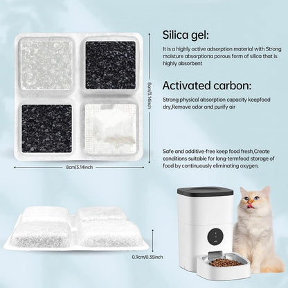 24-Pack for Petlibro Feeder Desiccant Bags for Dry Food StorageJAS