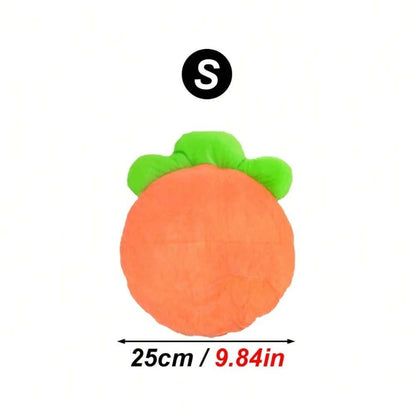 1PC Warm Carrot Shaped Rabbit Mat Soft Breathable Cute Sofa Mat for Pet Small Animal Hamster Rabbit Puppy Kitty Sleeping Bed Mat