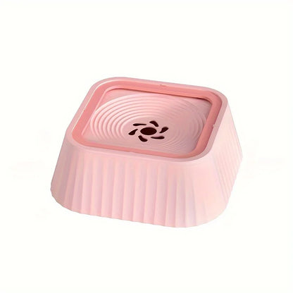 Pet Floating Water Bowl Splash-proof Food-grade PP Material Large Capacity Water Storage Neck-protecting  Floa Plastic Dog Bowl