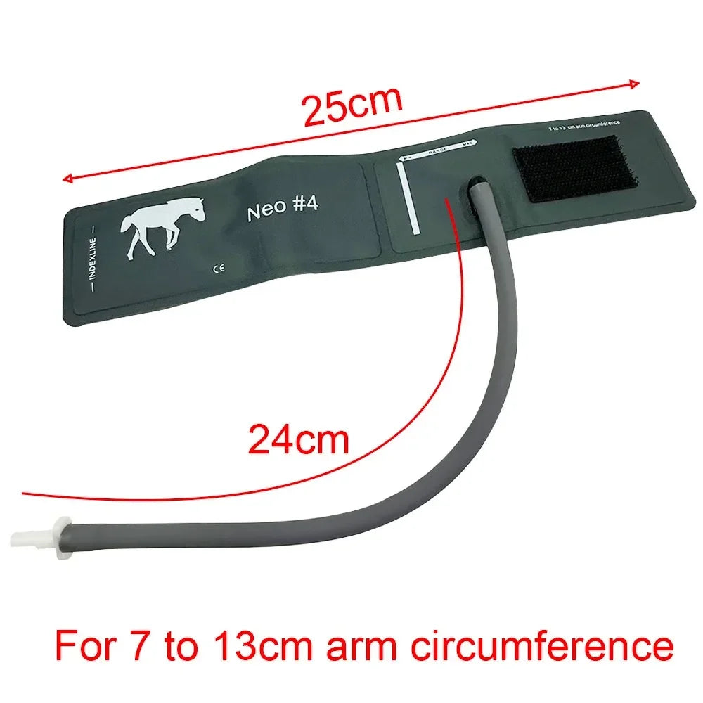 Pet Monitors For Animal Use Blood Pressure Monitors TPU Nylon Cuff Without Capsule Animal Blood Pressure Cuff NO.1-NO.5