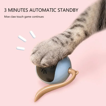 Cat Training Sounds Smart Cat Toys Interactive Ball Toys Dog  Squeaks Dog Cat Play Gravity Ball