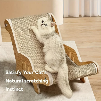 Sisal Cat Scratching Pad Reusable Cat Scratcher Cat Scratch Bed Nest for Pet Sleeping Playing Grinding Small Medium Large Cats