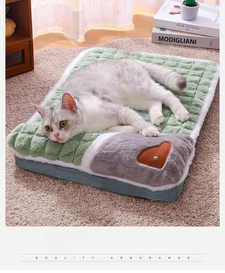 Pet supplies cat and dog mats thickened pet beds dog sleeping mats pet sofas dog beds cat beds all year round