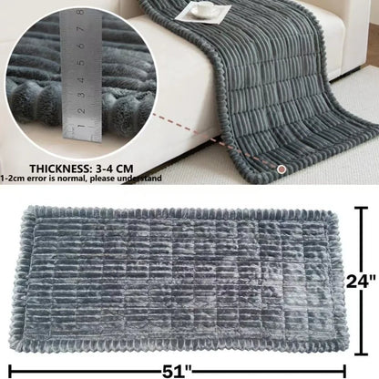 New Durable High Quality Multi-Purpose Backseat Pet Bed Mat  Thick Breathable Plaid Dog Bed Washable Dog Car Seat Cover