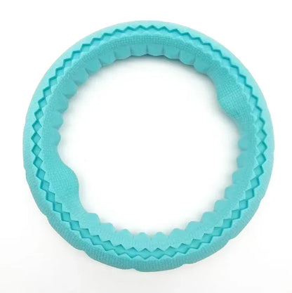 Dog Ring Toys Durable Chewing Flying Floating Training Tools Fetch Throwing Interactive Toys For Small Medium Large Dogs