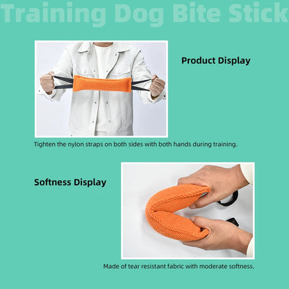 Dog Tug Toy Jute Bite Pillow Durable Training Equipment Interactive Training Toys For Large And Small Dogs