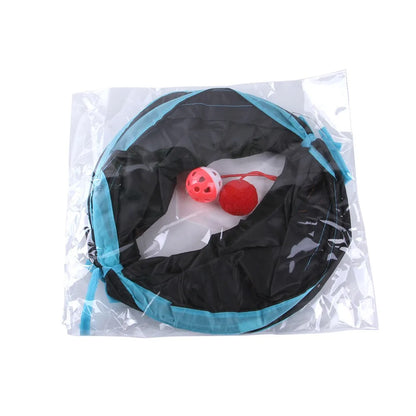 Cat Tunnel Toys Pet Supplies Cat S T Pass Play Tunnel Foldable Cat Tunnel Cat Toy Breathable Drill Barrel Cat Interactive Toys