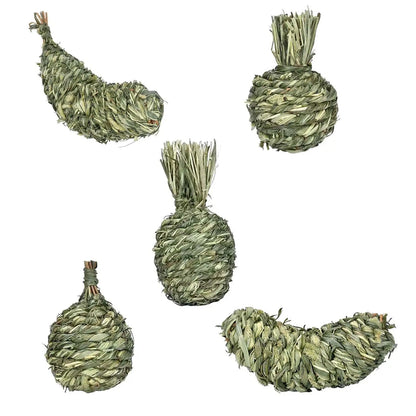 Small Animals Chewing Balls Grinding Biting Chewable Teething Activity Toys for Guinea Pigs Other Small Animals Rabbits Bunny