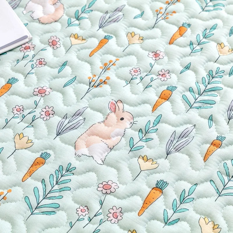 Rabbit Floor Mat Pet Sofa Cushion Training Pad Four Seasons Universal Cage Mat Cat Dog Sleeping Blanket Fence Pad Bunny Supplies
