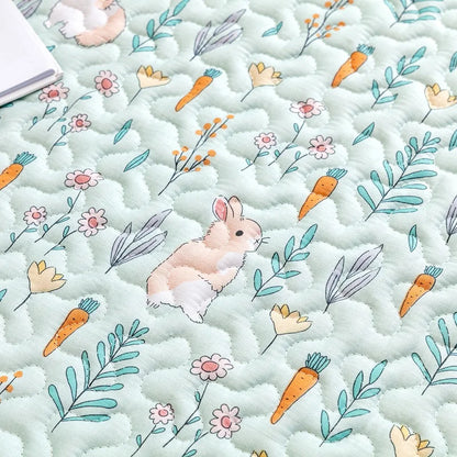 Rabbit Floor Mat Pet Sofa Cushion Training Pad Four Seasons Universal Cage Mat Cat Dog Sleeping Blanket Fence Pad Bunny Supplies