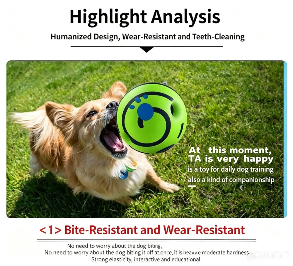 Medium-sized And Large-sized Dogs' Sounding Toys Are Boredom-relieving Artifacts, And Dogs' Self-raising Sounding Balls Are Resi