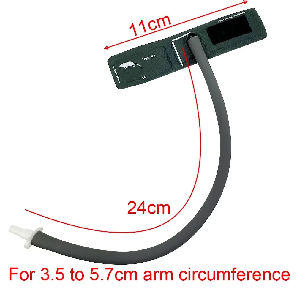 Pet Monitors For Animal Use Blood Pressure Monitors TPU Nylon Cuff Without Capsule Animal Blood Pressure Cuff NO.1-NO.5