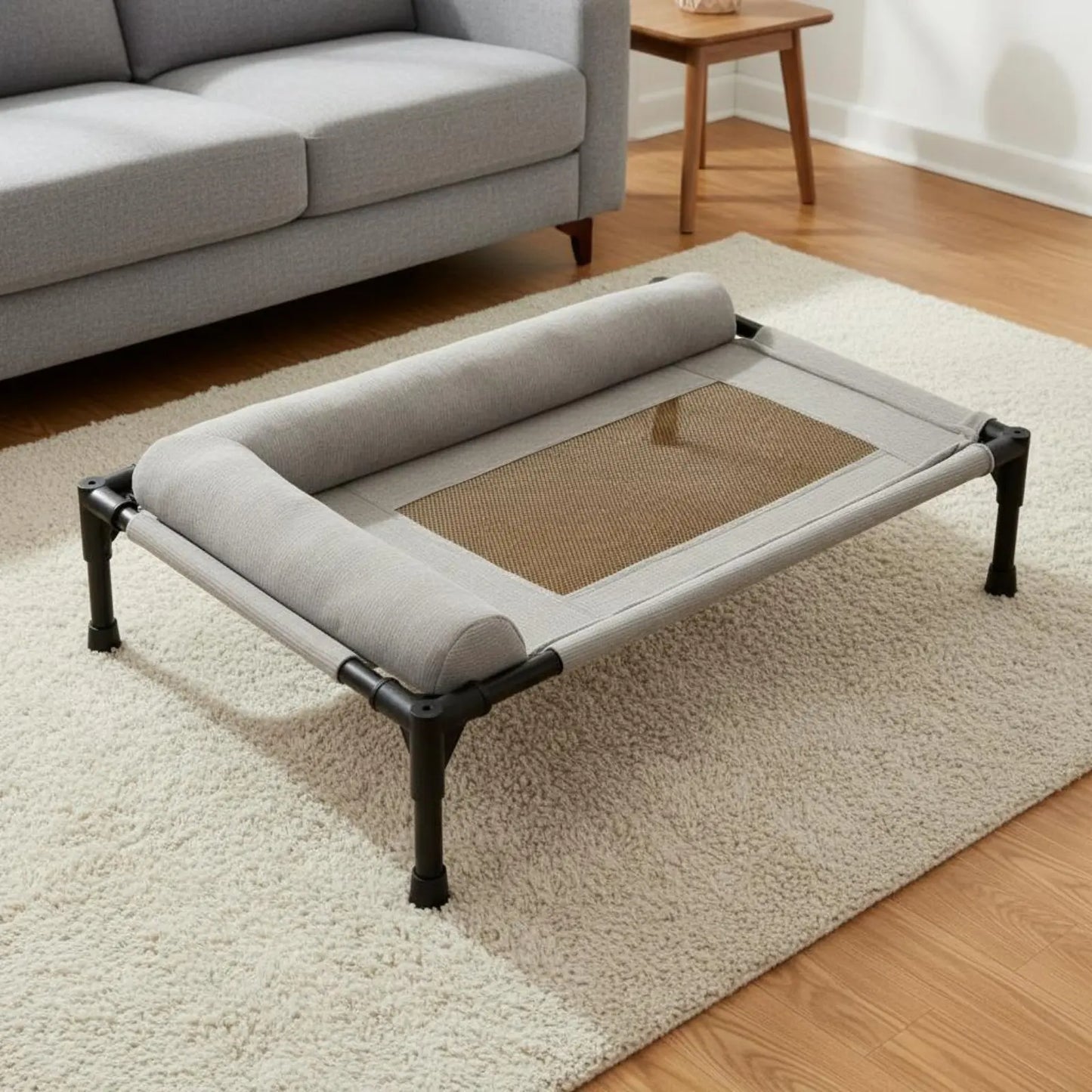 Elevated Pet Bed All-Sekkon Use Raised Dog and Cat Bed Pet Cot Moisture-Resistant Easy to Clean for Dogs, Travel, Patio
