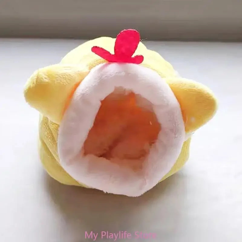 Cute Cartoon Rabbit Squirrel Mini Cage Guinea Pig Nest Small Animal Mice Rat Pet Sleeping Bed Hamster House Winter Warm Soft Mat