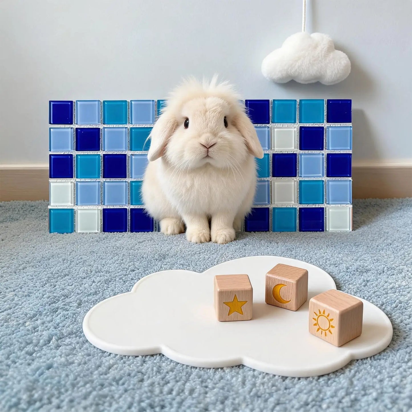 Rabbits Cooling Pad Scratch Resistant Pet Sleeping Cushion Hamster Cooling Mat For Dwarf Bunny Ferrets Squirrel Hedgehog