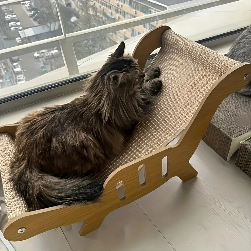Sisal Cat Scratching Pad Reusable Cat Scratcher Cat Scratch Bed Nest for Pet Sleeping Playing Grinding Small Medium Large Cats