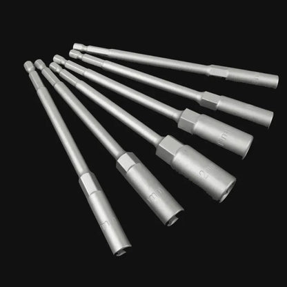 Electric Drill Socket Bit Set 150mm | Hex Nut Driver Adapter for Impact Drills