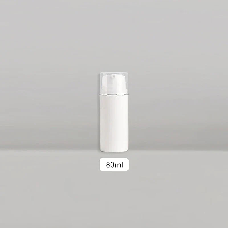 Empty Refillable Vacuum Pump Bottle | Travel Size Lotion Dispenser for Creams and Serums