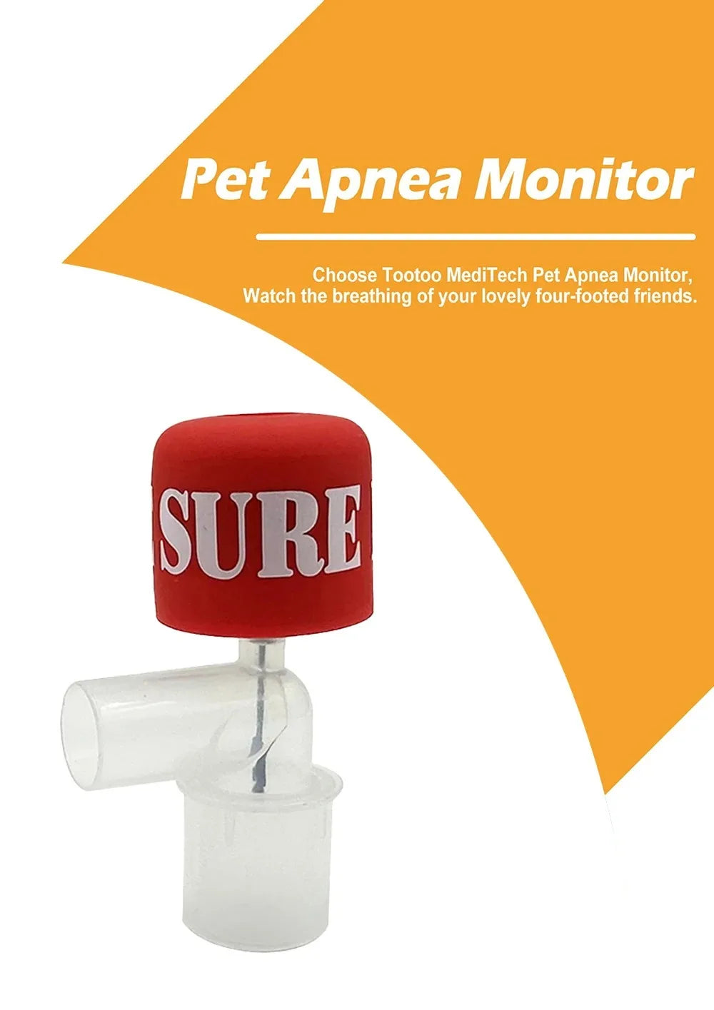 Pet Respiratory Alarm Pet Suffocation Alarm Tracheal Intubation Suffocation Alarm Pet Cat And Dog Supplies Pet Care Room