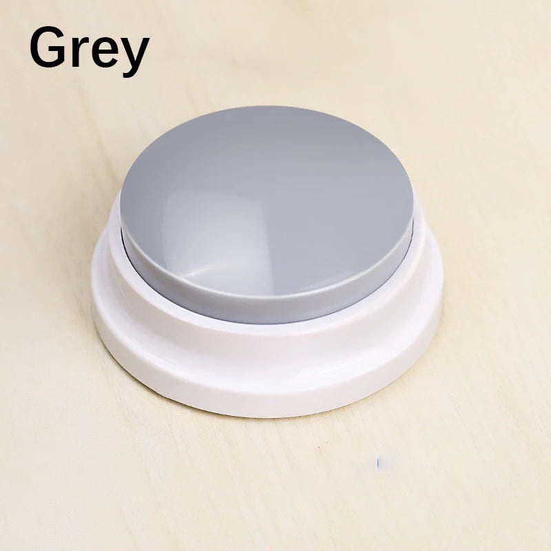 Pet Communication Button Recordable Talking Training Buzzer Cat Dog Toys Talking Starters  Speaking Button Portable Pet Supplies