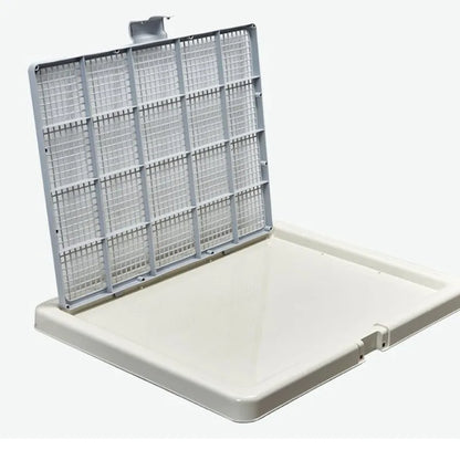 Pet Dogs Pee Training Tray Portable Dog Cleaning Tools Indoor Puppy Tray Toilet Diaper Easy To Clean Grid Like Pet Supplies