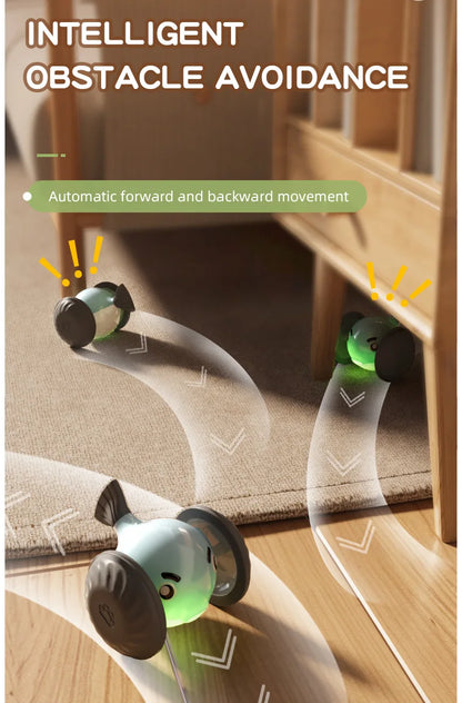 New pet self entertainment toy car, cat teasing tool, electric flying fish, intelligent running car, cat toy