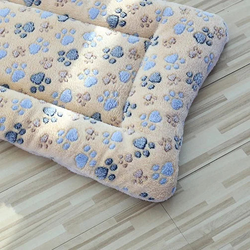 Portable Dog Sleeping Bed Mats Pet Blanket Plush Washable Cat Sofa Bed Mat Home Travel Comfortable Warm Soft Flannel relax Towel