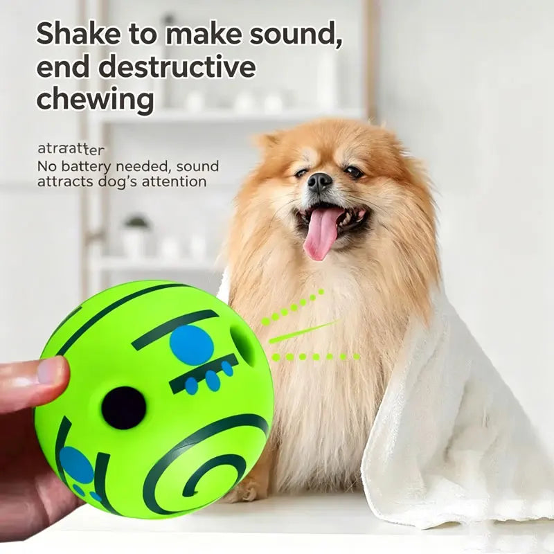 Medium-sized And Large-sized Dogs' Sounding Toys Are Boredom-relieving Artifacts, And Dogs' Self-raising Sounding Balls Are Resi