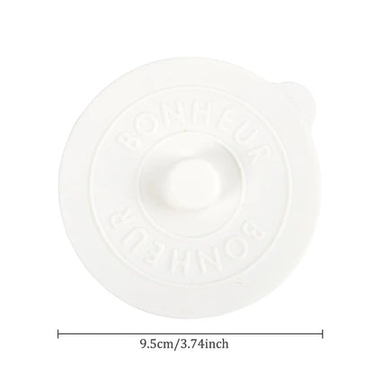 Universal Silicone Cup Cover with Handle | Sealing Lid for Coffee and Milk Cups