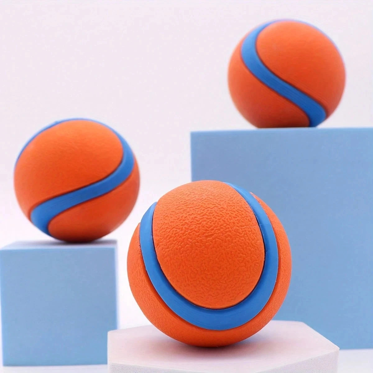 Interactive Rubber Bouncy Dog Ball Toy for Training and Relieve Boredom Dog Chewing Toy for Cleaning Teeth Pet Toys for All Dogs