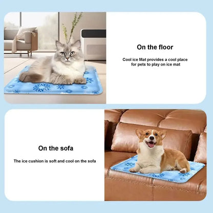 Pet Beds Cooling Cushion Covers Cats Pets Things For Animal Kitten Accessories So Dogs Bed All Little House Furniture Plush Dog