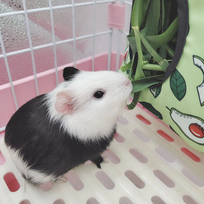 Rabbit Hay Bag Hay Dispenser For Guinea Pig Chinchilla Food House For Hay Guinea Pigs Feeder Hay Bag For Rabbits Pet Products