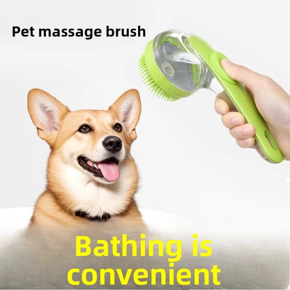 Pet dog bath brush, cat bath brush, bathing massage brush, magical pet bathing and massage scrub brush