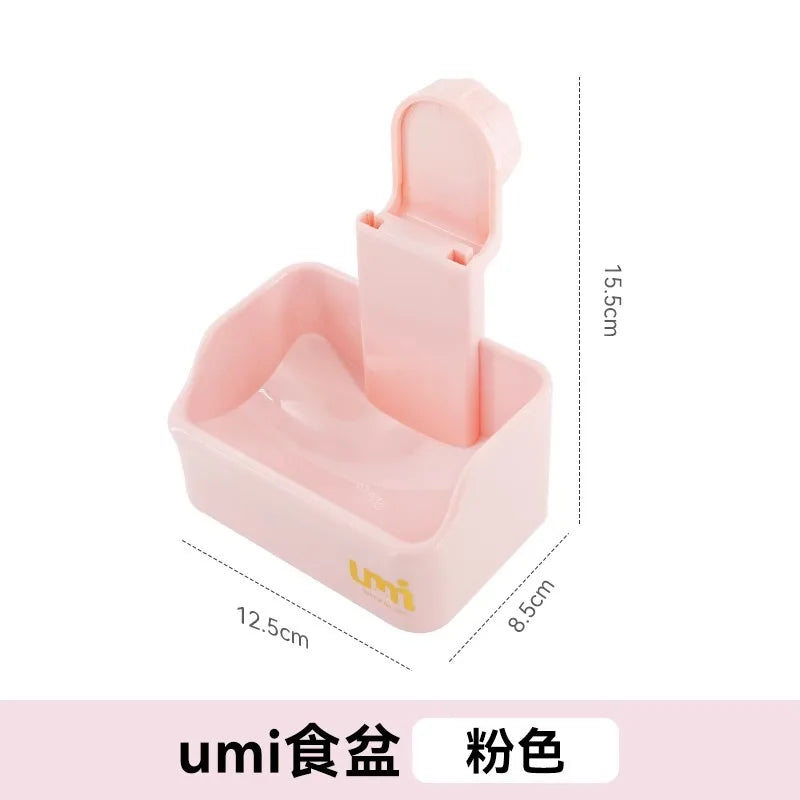 Large-capacity Rabbit Food Bowl with Secure Base Durable and Bite-resistant