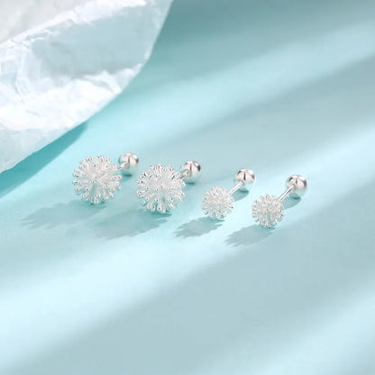 S925 Silver Dandelion Drop Earrings | Women's Trendy Chain Tassel Jewelry