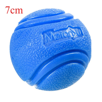 Pet Dog Toys Dog Ball Dog Bouncy Rubber Solid Ball Resistance to Dog Chew Toys Outdoor Throwing and Recovery Training for Dogs