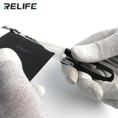 RELIFE RL-102 Ceramic Insulated U-Scissors | High Hardness Battery Cable Cutting Tool