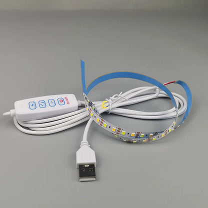 5V USB Light Painting Strip | Two-Color Temperature LED with Stepless Dimming