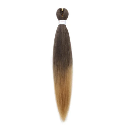 20 Inch Pre Stretched Braiding Hair | Yaki Straight Ombre EZ Braid for Black Women