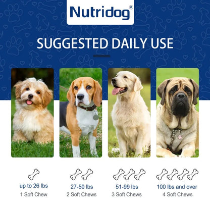 Flea & Tick Chews For Dog with Garlic Flaxseed | Skin Health Support & Bites Prevention - Chicken flavor 120 Soft Chews