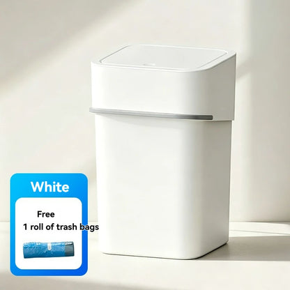 Layered Cat Litter Box for Handling Cat Waste, Cat Litter Box with Trash Can, Cat Litter Scoop, Odor Eliminator, Deodorizer